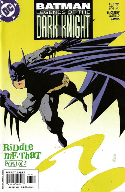 Batman: Legends of the Dark Knight Issues: 185 – 189